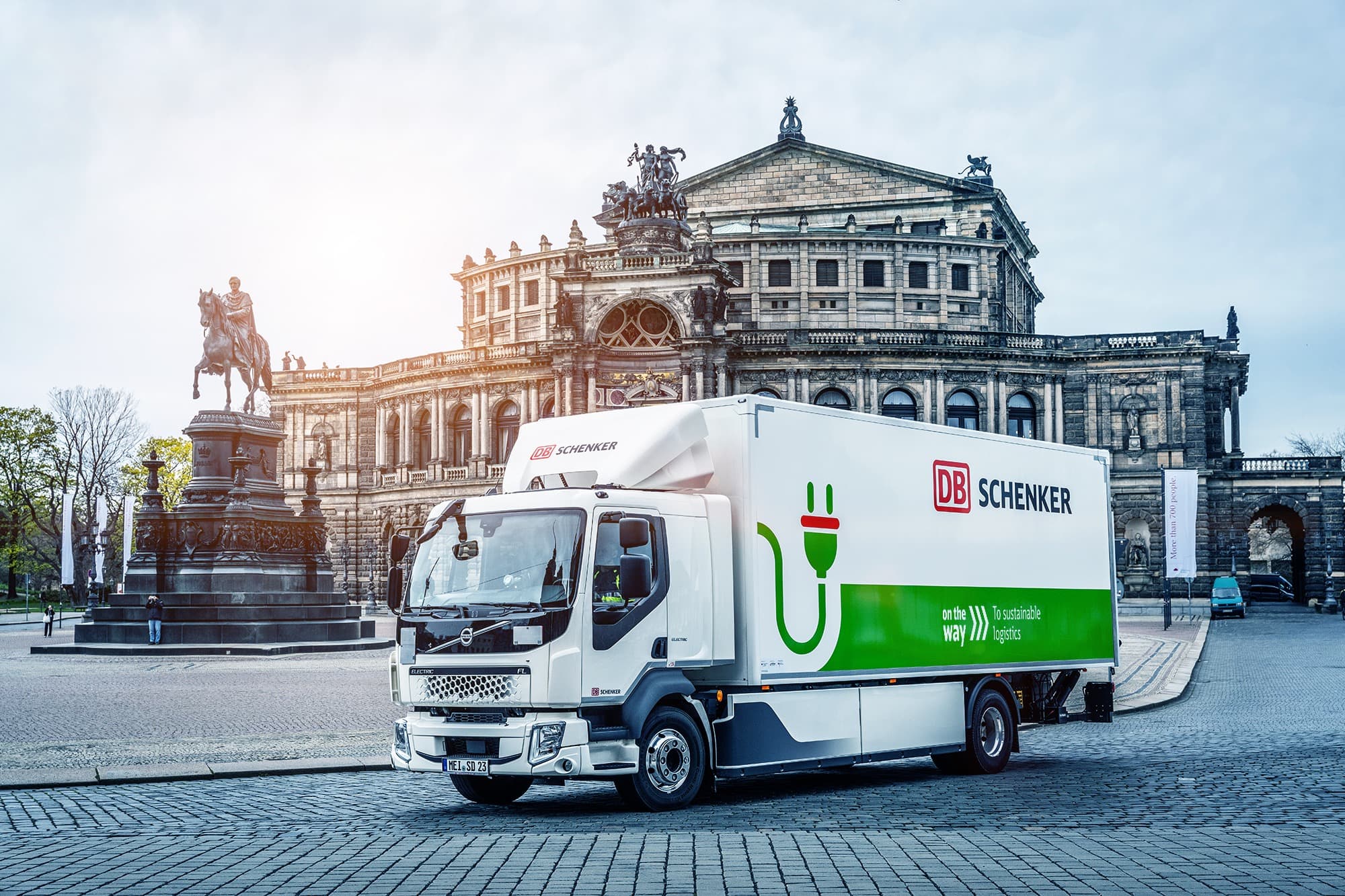 DB SCHENKER eTruck Dresden