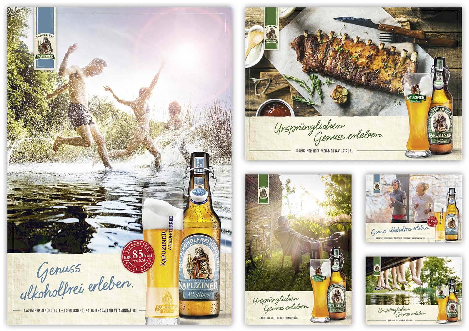 Kapuziner Weissbier Kampagne Stimmungsbilder