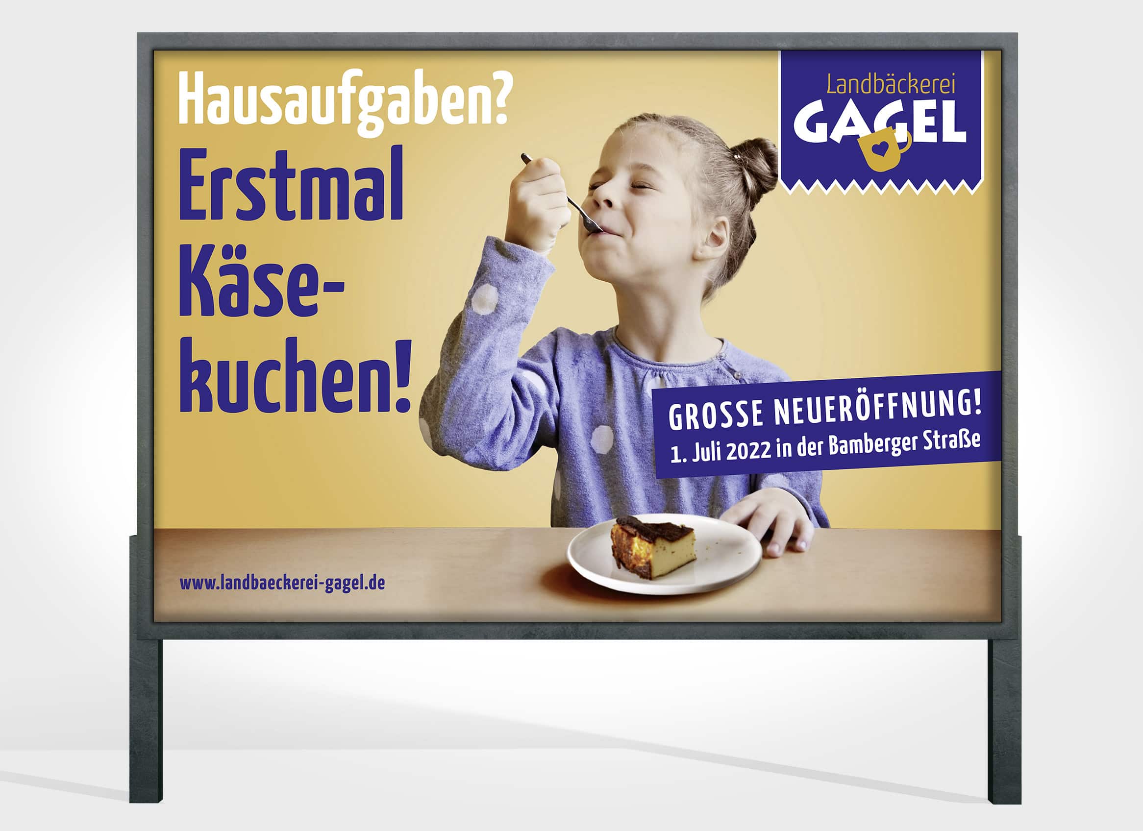 Landbäckerei Gagel Großflächenplakat