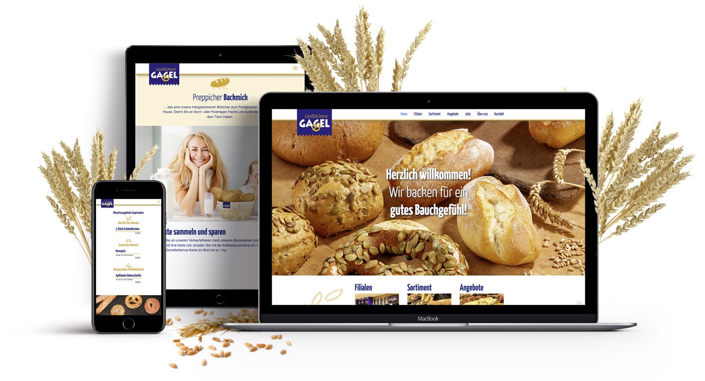 Landbäckerei Gagel Coburg Website