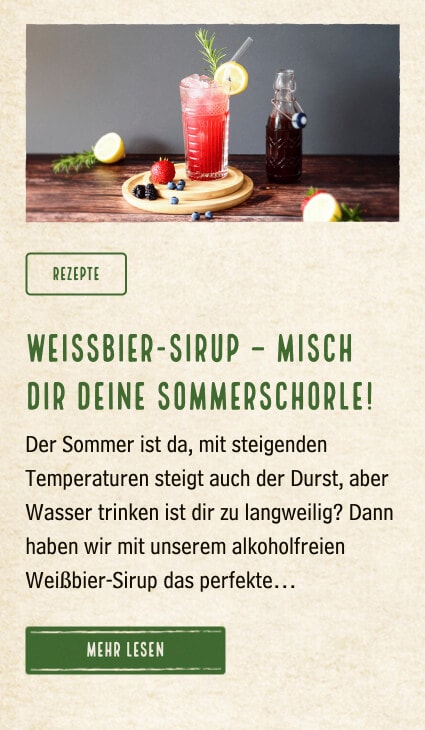 Kapuziner Weissbier Genussgeschichten Rezepte