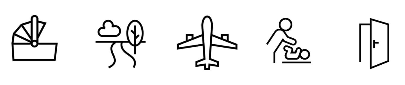 hauck Icon Design auf weißem Hintergrund