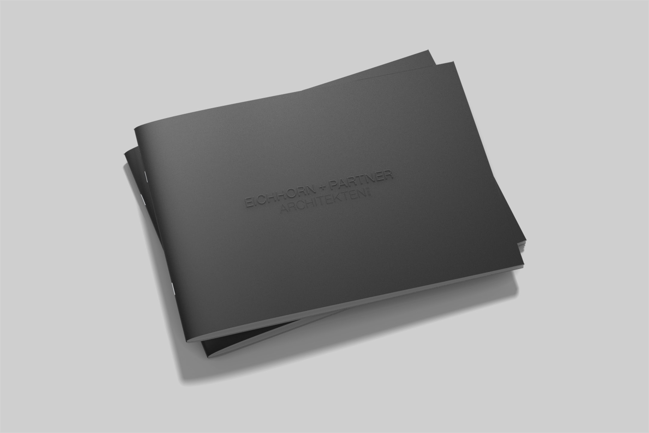 Titel Festschrift Broschüre Architekturbüro Eichhorn und Partner